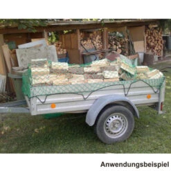 Anhängernetz 2 X 3 M In Grün