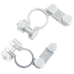 Batterie-Polklemmen, 12V, 2 Stück, Plus/Minus