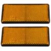 Reflektoren 100x50mm 2Stück Orange Selbstklebend Rückstrahler Anhänger Fahrrad -Meiste Werkzeuge Geschaft 10833 Reflektor 2Stk 86x40mm orange selbstkleb 1280x1280