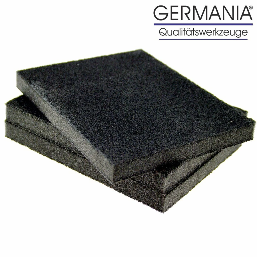 Schleifschwamm 3tlg 125x100x12mm Korn 60/80/180 Schleifblock Schleifklotz 3 Schleifschwamm 3tlg 125x100x12mm Korn 60/80/180 Schleifblock Schleifklotz