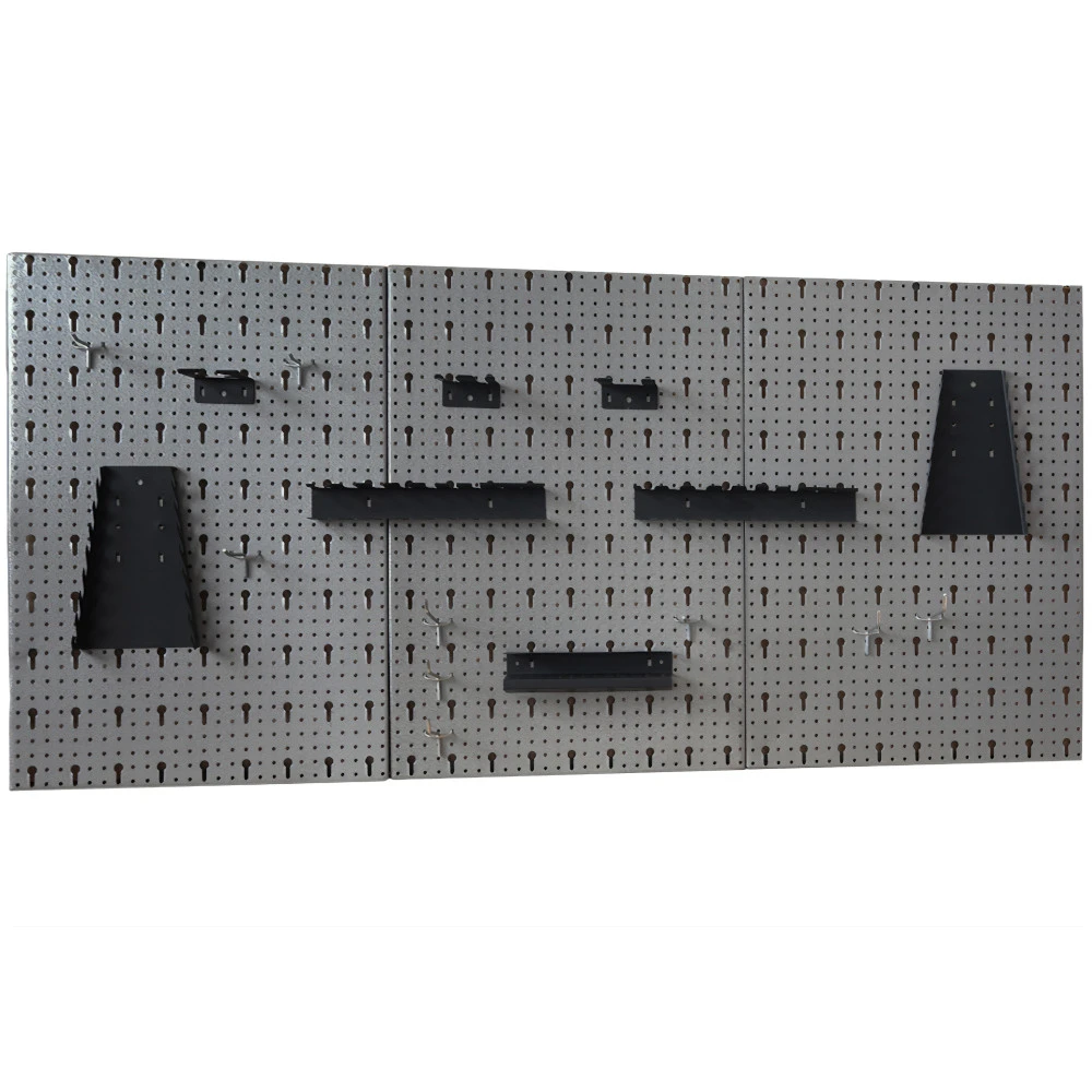 GERMANIA Lochwand 3-teilig Mit Hakensortiment 3 GERMANIA Lochwand 3-teilig Mit Hakensortiment