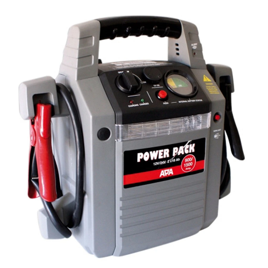 APA Power Pack 12/24V 900/1500A Mobile Starthilfe 3 APA Power Pack 12/24V 900/1500A Mobile Starthilfe