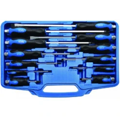 Schraubendreher-Satz 12-teilig Kreuzschlitz, Schlitz
