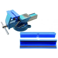 Schraubstock-Schutzbacken, Kunststoff, 125 Mm, 2-tlg.