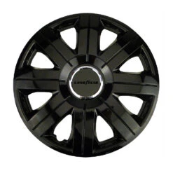 Goodyear Radkappen 13 Zoll, 4 Stück, Schwarz Glanz, Flexo