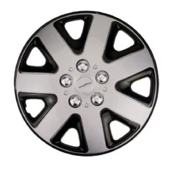 Goodyear Radkappen 13 Zoll, 4 Stück, Silber/schwarz, Flexo