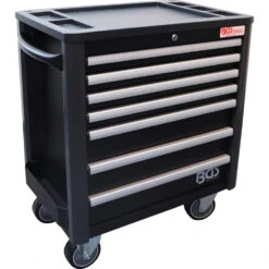 BGS Profi Werkstattwagen Leer Mit 7 Schubladen Und Geringer Bauhöhe
