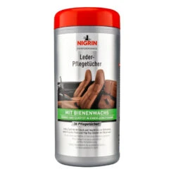 Nigrin Leder-Pflegetücher Mit Bienenwachs, 36 Stück