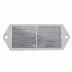 LAS Reflektoren 100x50mm 2 Stück Weiss E24 Rückstrahler Anhänger Fahrrad Caravan