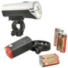 FISCHER Fahrrad Batterie LED Beleuchtungs Set 30 / 15 Lux -Meiste Werkzeuge Geschaft 2Q1mXMfe9aHFziE 1280x1280