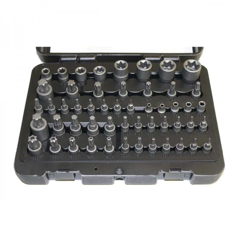 Normex Profi Steckschlüsseleinsätze Satz 52-teilig E-Profil TX Mit Bohrung TX-Plus 4 Normex Profi Steckschlüsseleinsätze Satz 52-teilig E-Profil TX Mit Bohrung TX-Plus – Bild 2