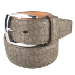 Herren Gürtel Lehmfarbig