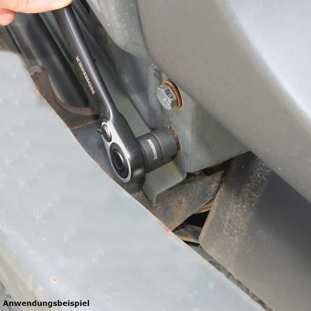 Profi Kompakt-Steckschlüssel-Satz 3/8" 14-teilig Mit Metallkassette 7 Profi Kompakt-Steckschlüssel-Satz 3/8" 14-teilig Mit Metallkassette – Bild 5