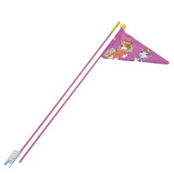 Fahrrad Sicherheitswimpel Fiberglasstab In Verschiedenen Motiven