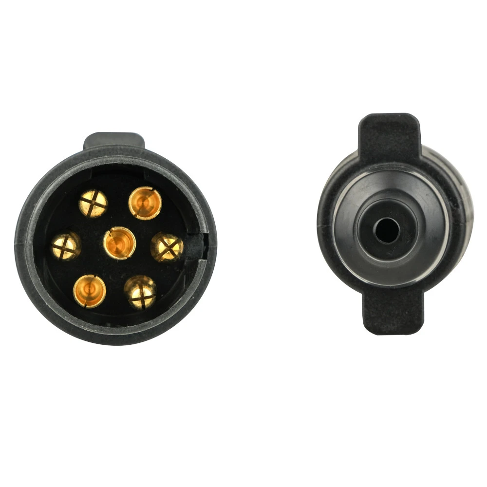 TFA Stecker 7-polig Aus Kunststoff Mit 12 V 4 TFA Stecker 7-polig Aus Kunststoff Mit 12 V – Bild 2