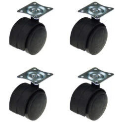 Lenkrollen Set 4 Stück Je Ø 40 Mm