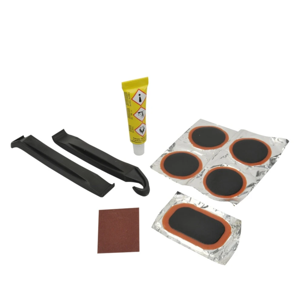 FISCHER Flickbox Schläuche 9-teilig, Mit Reifenheber 3 FISCHER Flickbox Schläuche 9-teilig, Mit Reifenheber