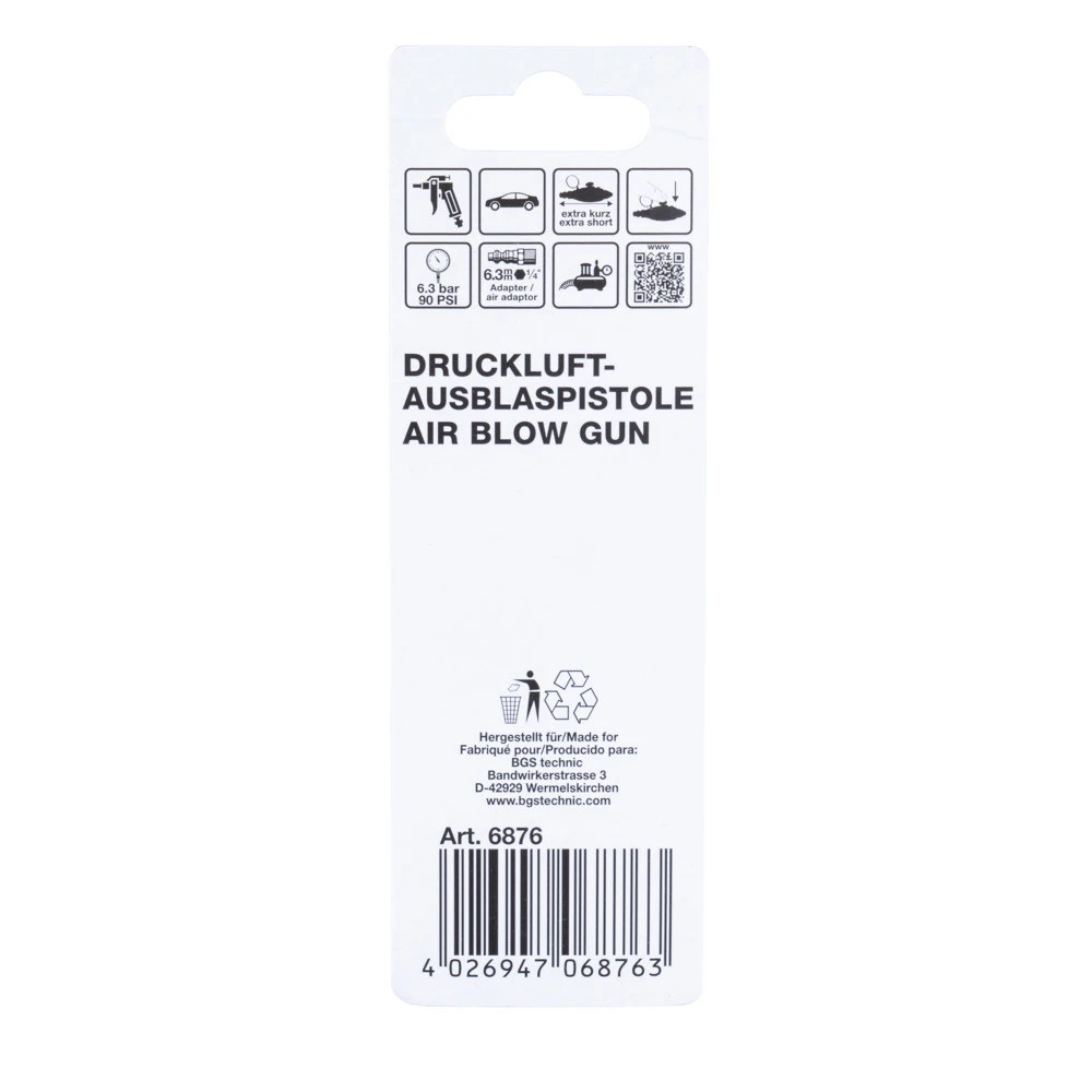 Güde GÜDE Mini-Druckluft-Ausblaspistole 7 Güde GÜDE Mini-Druckluft-Ausblaspistole – Bild 5