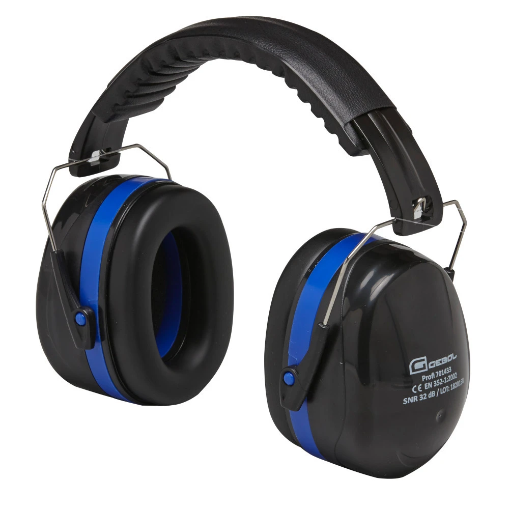 Kapselgehörschutz Profi Mit ABS-Gehörkapseln In Schwarz-blau 3 Kapselgehörschutz Profi Mit ABS-Gehörkapseln In Schwarz-blau