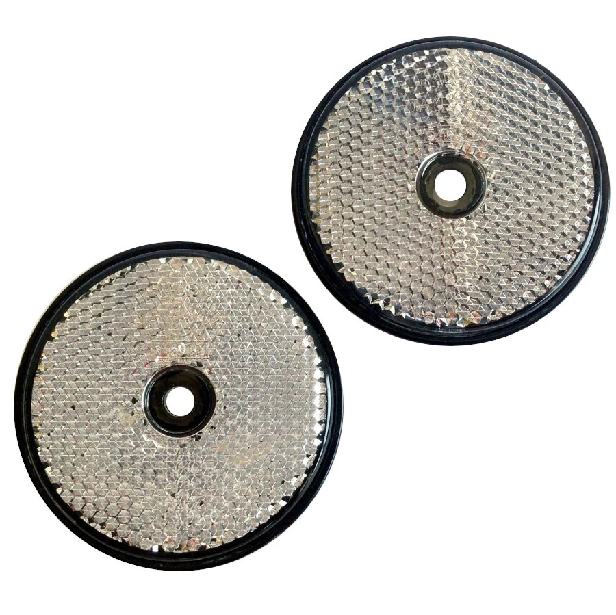 Reflektor 60 Mm Rund Weiss 3 Reflektor 60 Mm Rund Weiss