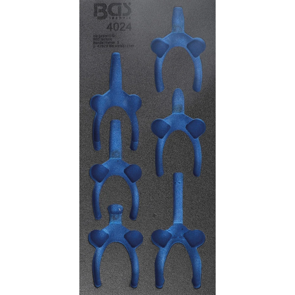 BGS Werkstattwageneinlage 1/3 Mit 6-teiligen Mit Präzisions-Minizangen-Satz 4 BGS Werkstattwageneinlage 1/3 Mit 6-teiligen Mit Präzisions-Minizangen-Satz – Bild 2