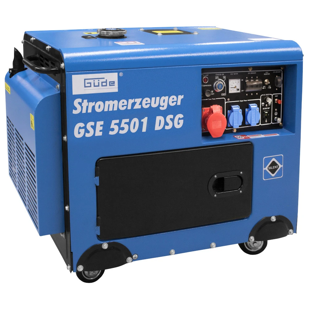 Güde Stromerzeuger GSE 5501 DSG Mit 6,5 KW 3 Güde Stromerzeuger GSE 5501 DSG Mit 6,5 KW