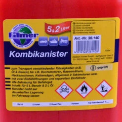 Benzinkanister 5+2 Liter Mit Flexiblem Ausgießer -Meiste Werkzeuge Geschaft 2QnbGgXJVjsbLks 1280x1280