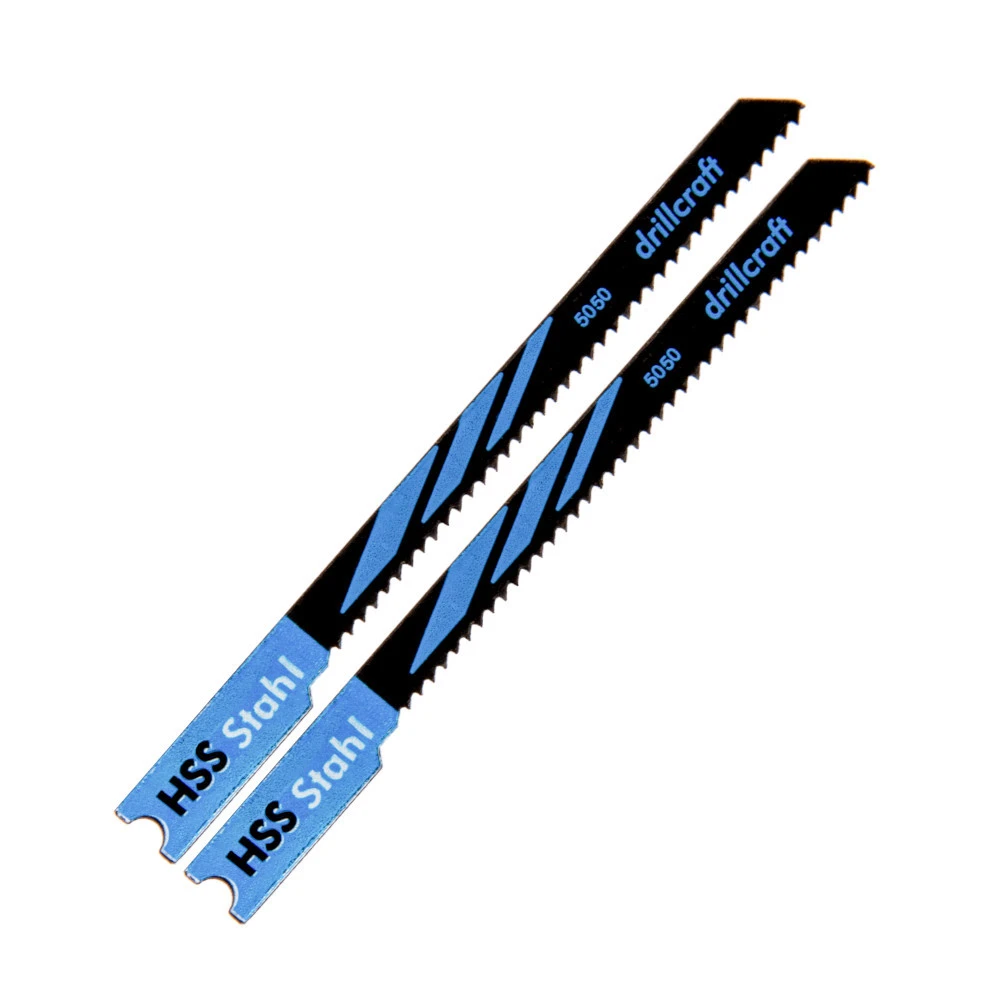 Stichsägeblätter 75 Mm HSS Kurven Mit U-Schaft 2 Stück 3 Stichsägeblätter 75 Mm HSS Kurven Mit U-Schaft 2 Stück