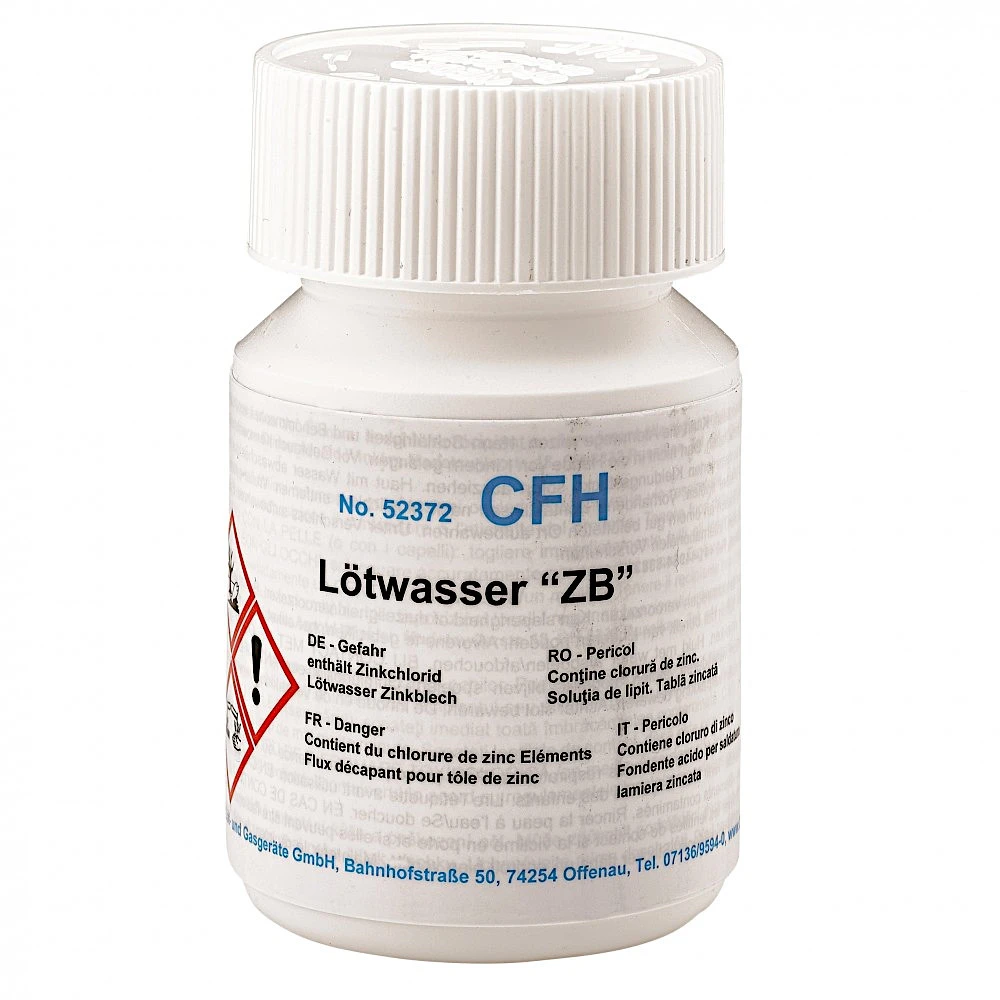 CFH Lötwasser Zinkblech LWZ 372 100 G 3 CFH Lötwasser Zinkblech LWZ 372 100 G