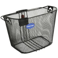 FISCHER Fahrradkorb Lenker Engmaschig Schwarz