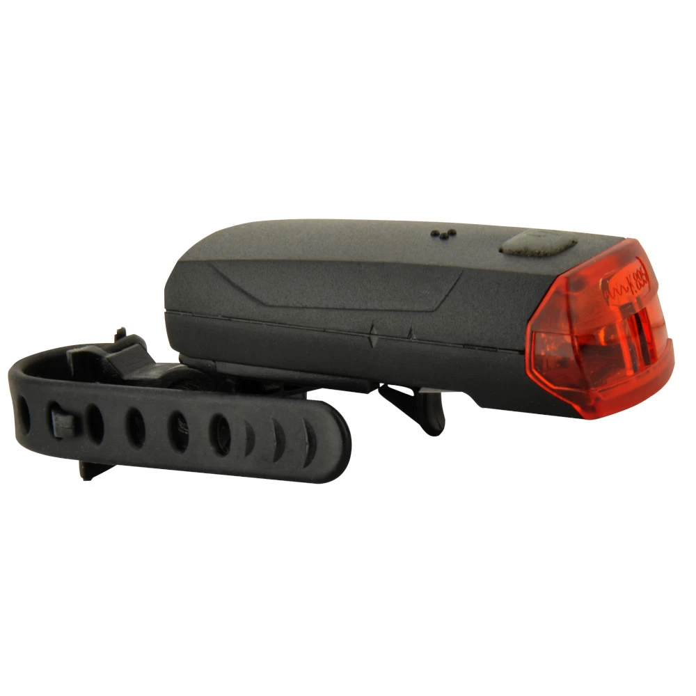 FISCHER Fahrrad Batterie LED Rücklicht Universalhalter 3 FISCHER Fahrrad Batterie LED Rücklicht Universalhalter