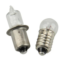 FISCHER Fahrrad Halogen Glühlampen Set 2 Stück Vorne Hinten