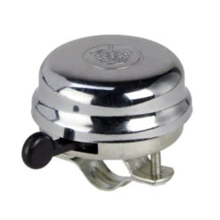 FISCHER Fahrrad Glocke Traditionell, Silber