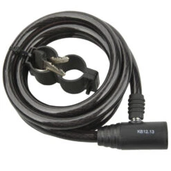 FISCHER Fahrradschloss Kabelschloss 180 Cm Mit Halterung