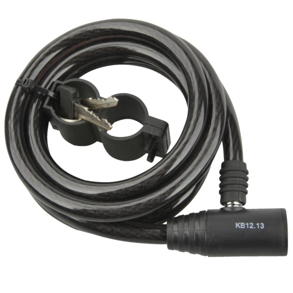 FISCHER Fahrradschloss Kabelschloss 180 Cm Mit Halterung 3 FISCHER Fahrradschloss Kabelschloss 180 Cm Mit Halterung