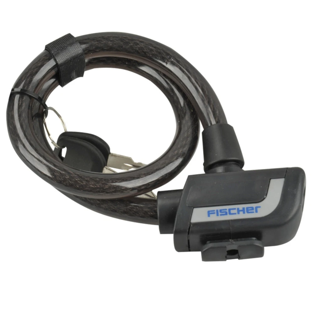 FISCHER Fahrradschloss Zahlen Kabelschloss 60 Cm 3 FISCHER Fahrradschloss Zahlen Kabelschloss 60 Cm