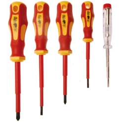 VDE-Elektriker-Schraubendreher-Satz 5-teilig