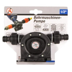 BGS Bohrmaschinen Pumpe 1/2" Anschluß 1000L/h -Meiste Werkzeuge Geschaft 50830 4048769006976 150080081 Bohrmaschinenpumpe 1000 jpg 1280x1280