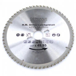 HM Multi Sägeblatt 210x30 Mm 60 Zähne Universal