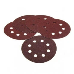 Klett Schleifpapier Rund 5 Stück 125 Mm Mit K 80