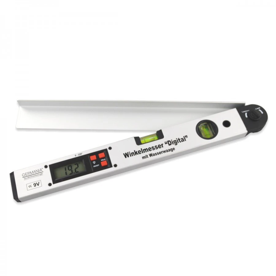 Digitaler LCD Winkelmesser 450mm Wasserwaage Gradmesser Schmiege 3 Digitaler LCD Winkelmesser 450mm Wasserwaage Gradmesser Schmiege
