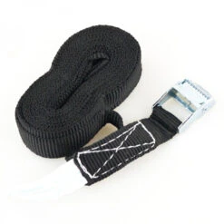 Klemmschloßgurt 25mmx4,5m Schwarz Zurrgurt Spanngurt Klemmschloß Gurt