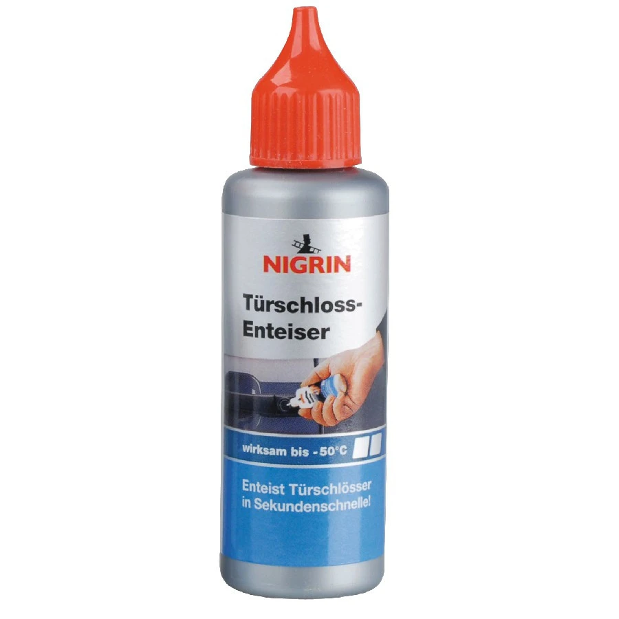 Nigrin Türschloss-Enteiser, 50 Ml, 2 Stück, -50°C 3 Nigrin Türschloss-Enteiser, 50 Ml, 2 Stück, -50°C