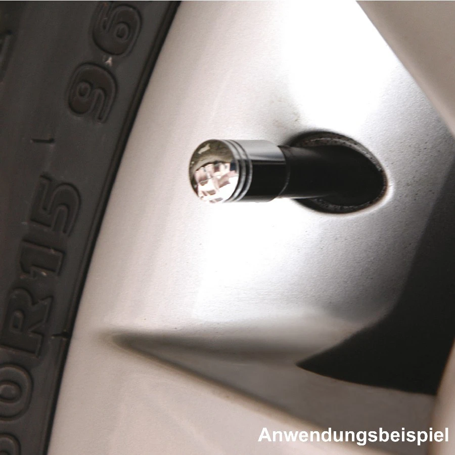 Ventilkappen Chrom-Hochglanz, 4 Stück 4 Ventilkappen Chrom-Hochglanz, 4 Stück – Bild 2