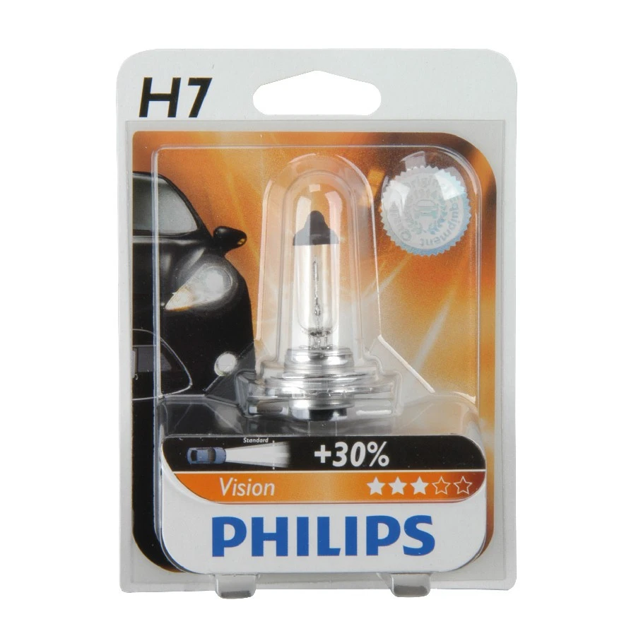 Scheinwerferlampe Philips Vision H7 12 V, 55 W 3 Scheinwerferlampe Philips Vision H7 12 V, 55 W
