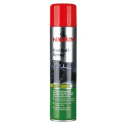 Nigrin Cockpit-Spray, 400 Ml, Seidenmatt, Apfel