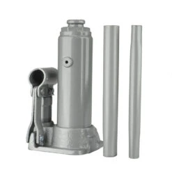 Cartrend Hydraulischer Wagenheber 2to. 181-345mm Silber Stockheber Stempelheber