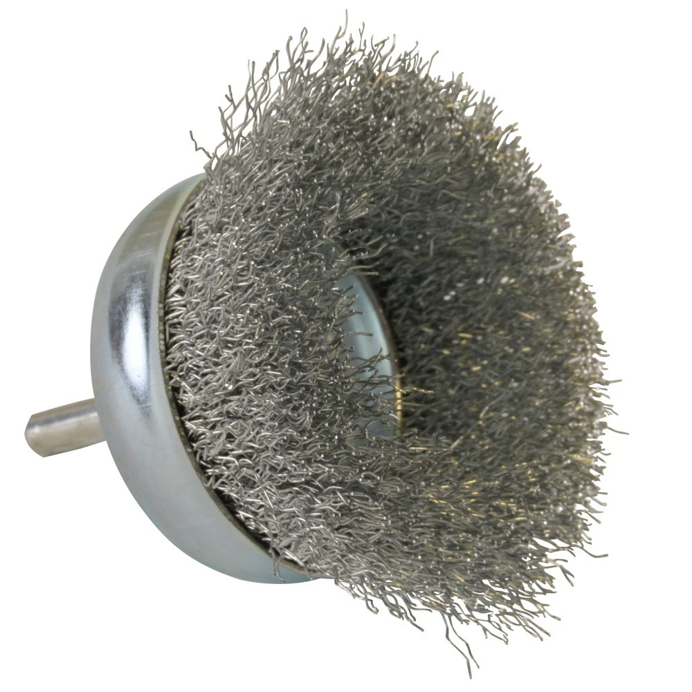 Topfbürste Grob Gewellt Ø75mm Stahldraht 3 Topfbürste Grob Gewellt Ø75mm Stahldraht