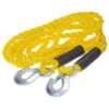 Abschleppseil 2500 Kg 4 M Lang In Gelb Inklusive Roter Warnflagge
