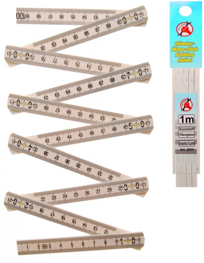 Gliedermass-Stab 1m 3 Gliedermass-Stab 1m
